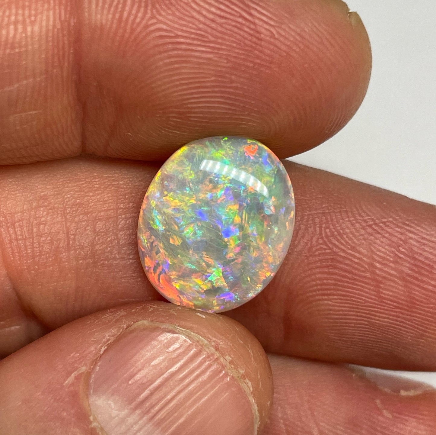 5.7ct Coober Pedy Semi Crystal Opal