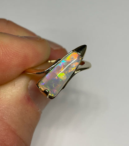 Candy Cane Ring - 14k Size 7.25, O