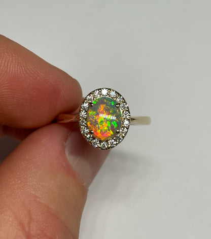 Igneous Glow Ring - 14k Size 7.5, P
