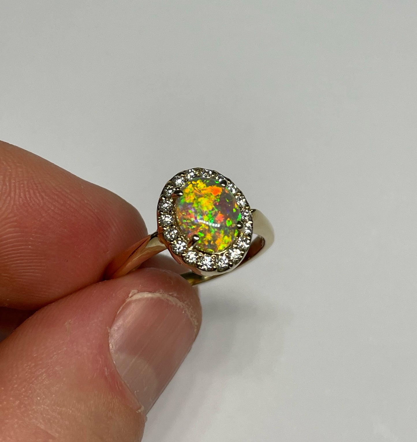 Igneous Glow Ring - 14k Size 7.5, P