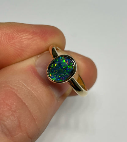 Starry Night Ring - 14k Size 6.75, N