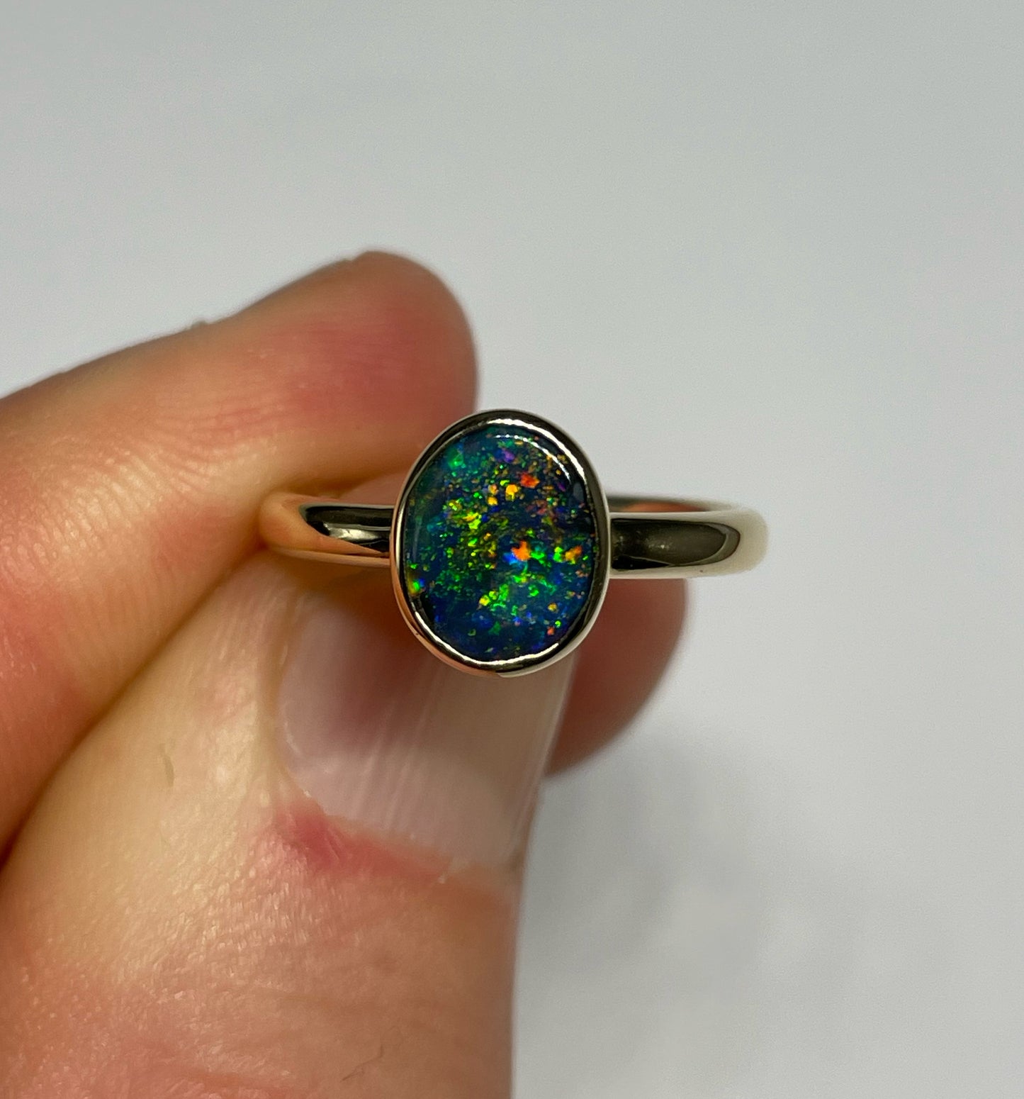 Starry Night Ring - 14k Size 6.75, N
