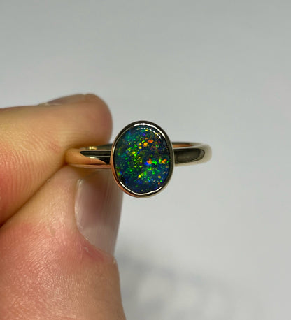 Starry Night Ring - 14k Size 6.75, N