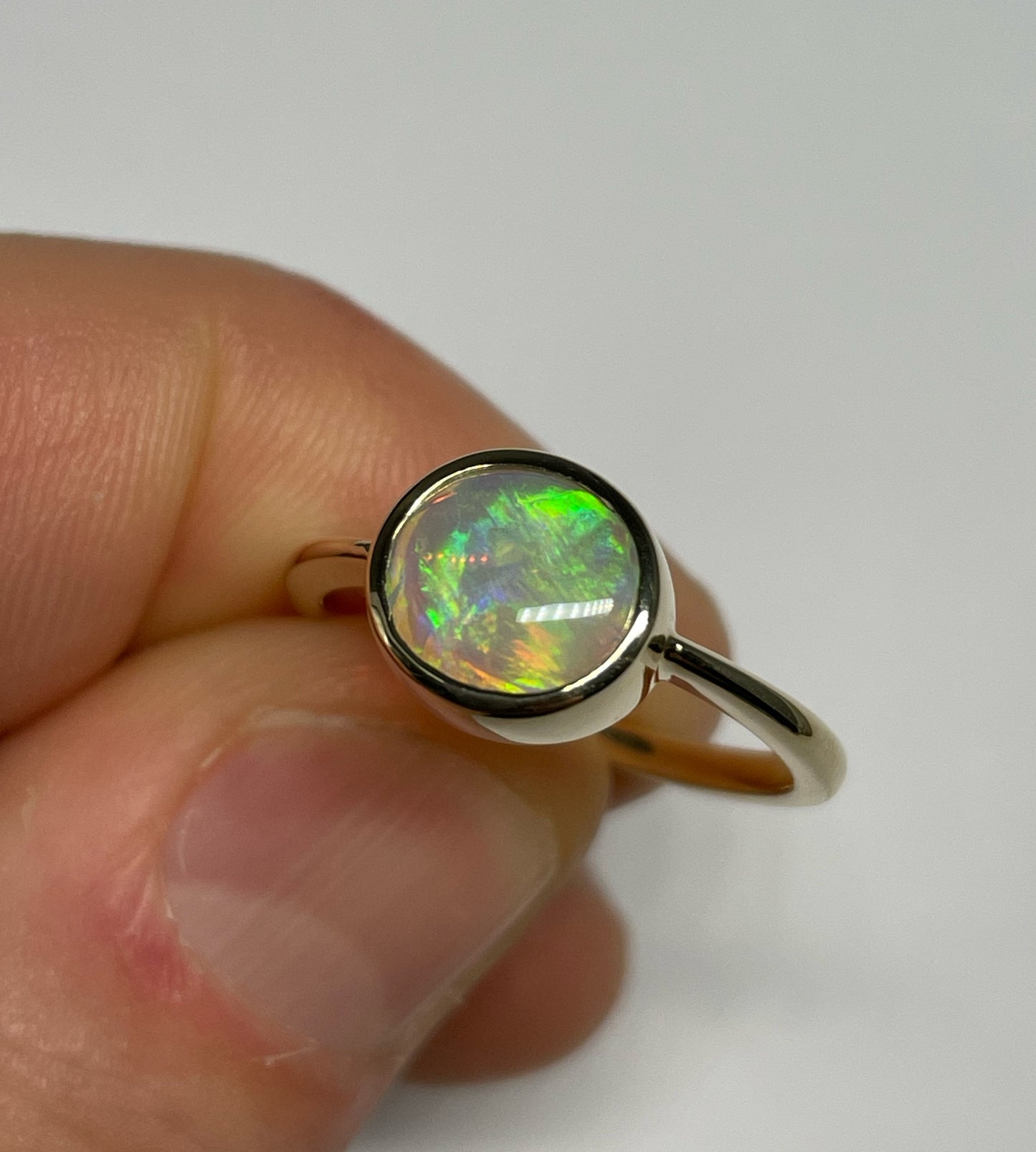 East West Ring - 14k Size 7.5, P