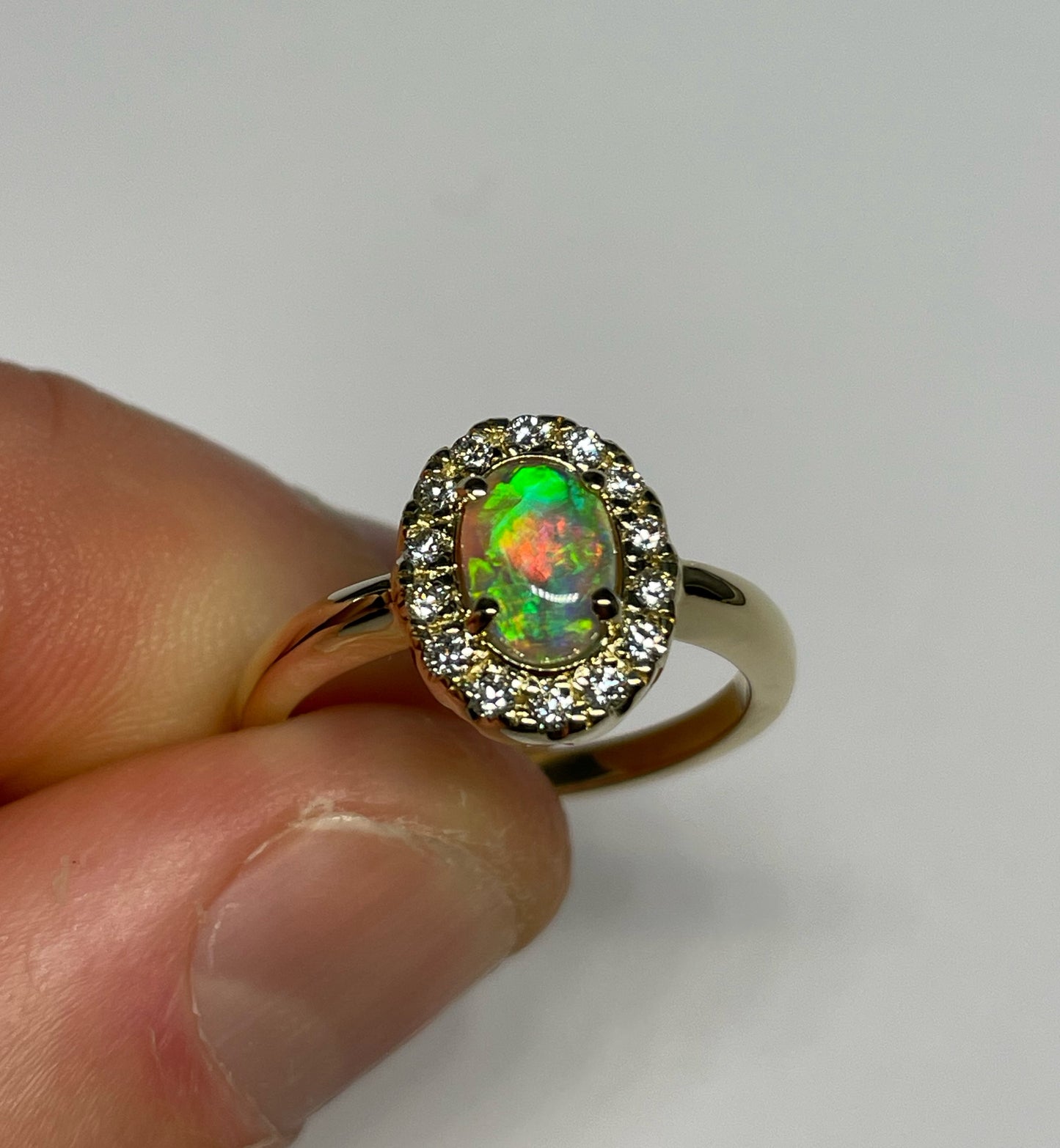 Golden Aura Ring - 14k Size 6.25, M