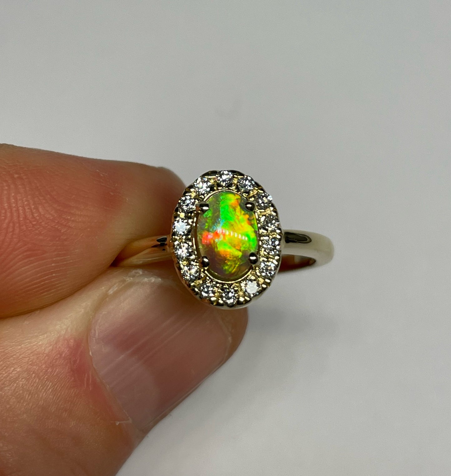 Golden Aura Ring - 14k Size 6.25, M