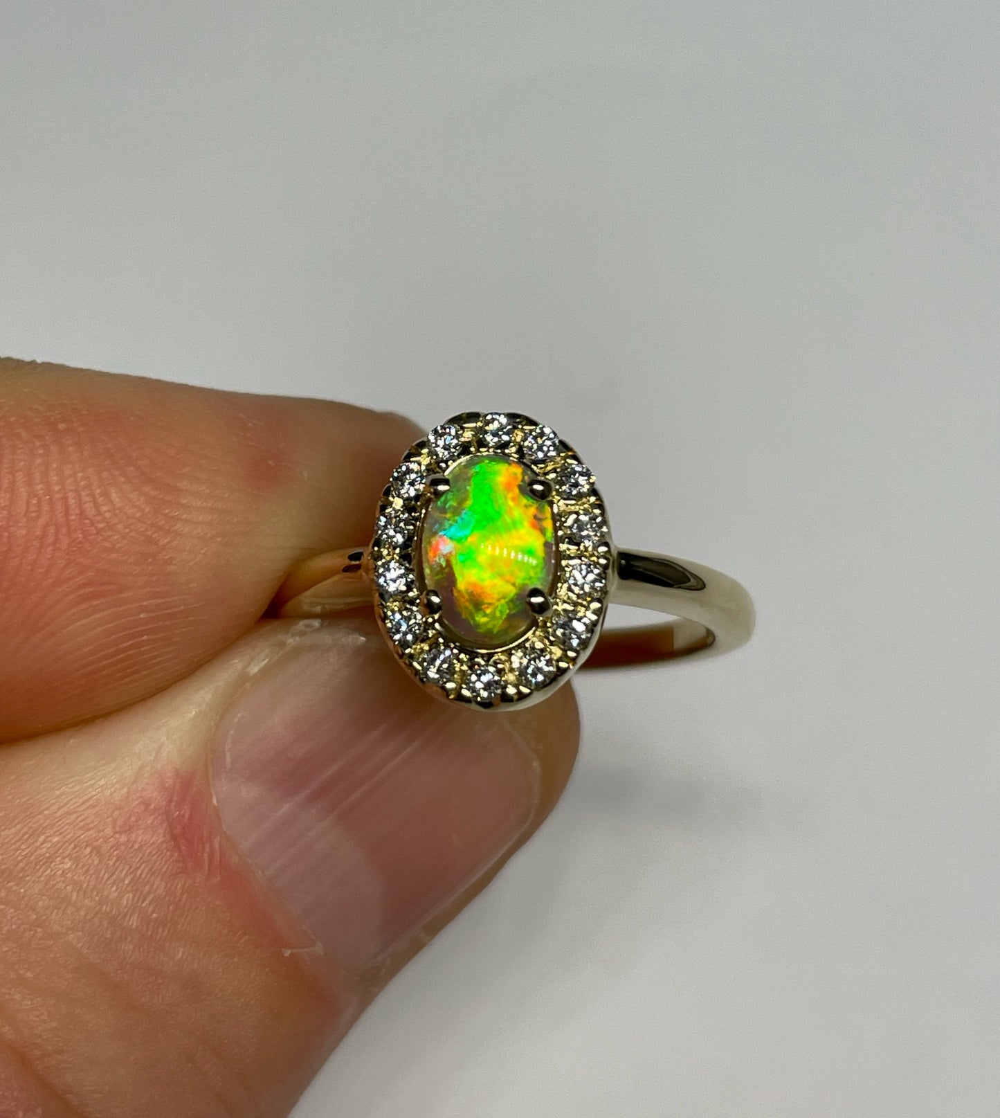 Golden Aura Ring - 14k Size 6.25, M