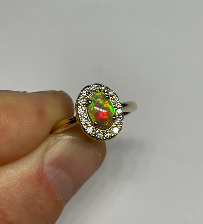 Golden Aura Ring - 14k Size 6.25, M