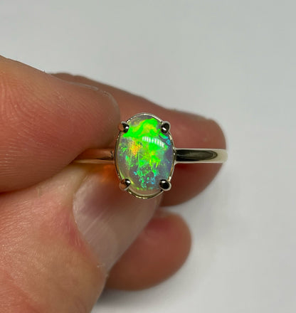 Golden Forest Ring - 14k Size 6.75, N