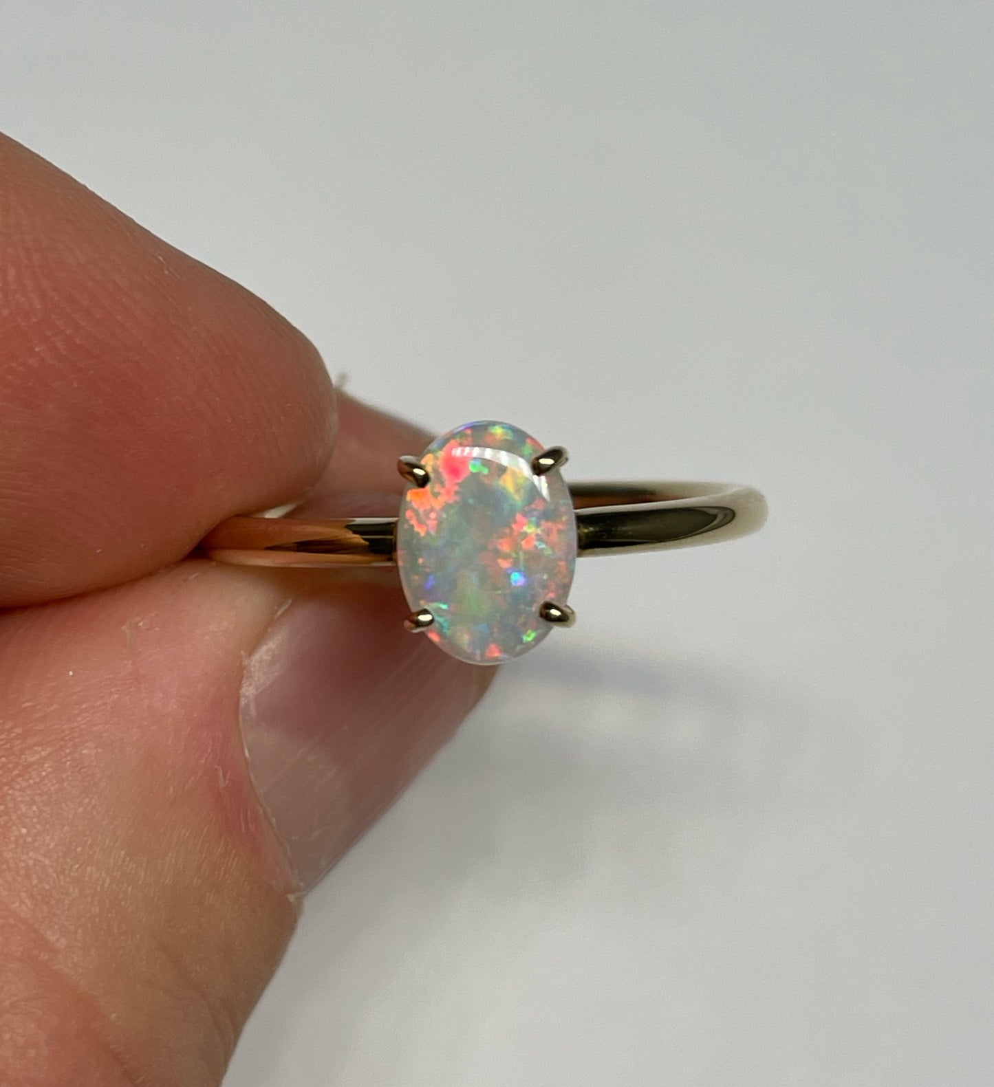 Strawberry Fields Ring - 9K Size 9, S