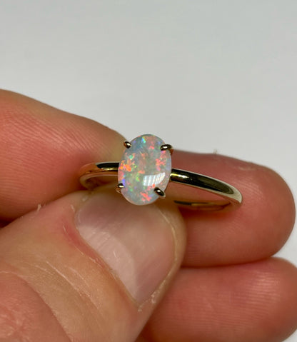 Strawberry Fields Ring - 9K Size 9, S