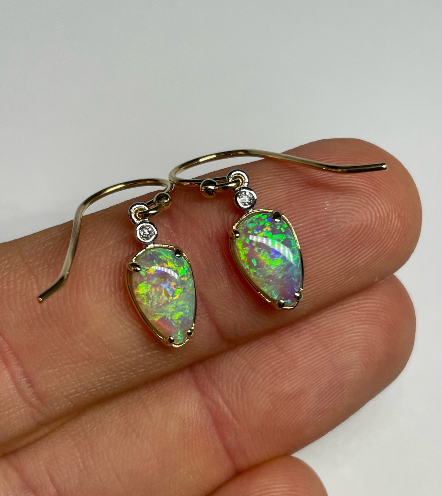 Lumière Drop Earrings - 14k