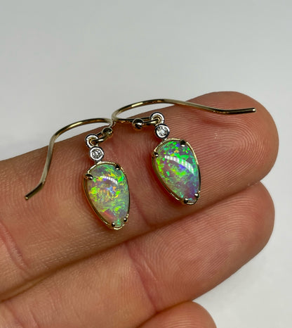 Lumière Drop Earrings - 14k