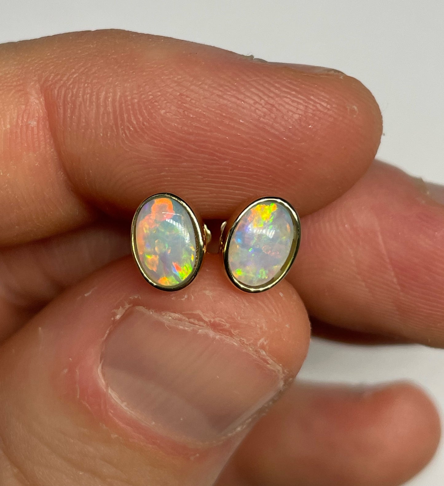 Sunny Stud Earrings - 9k