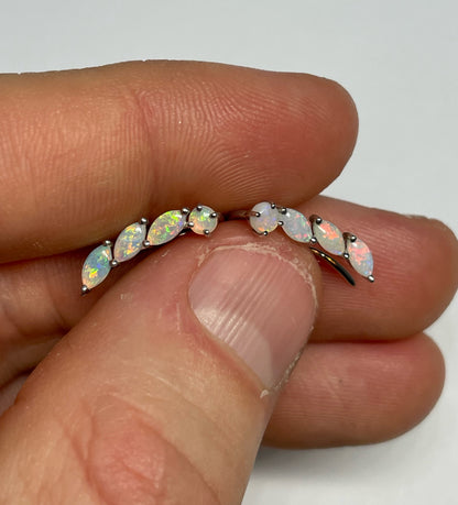 Celestial Climber Earrings - Sterling Silver