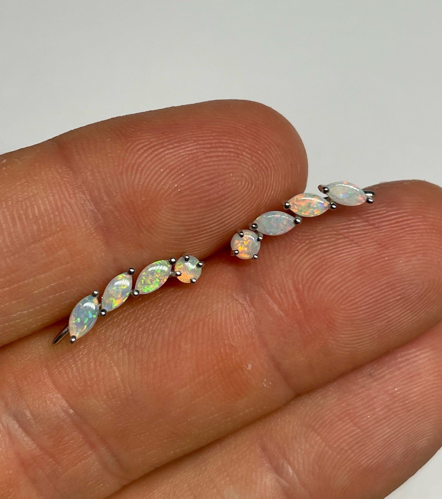 Celestial Climber Earrings - Sterling Silver
