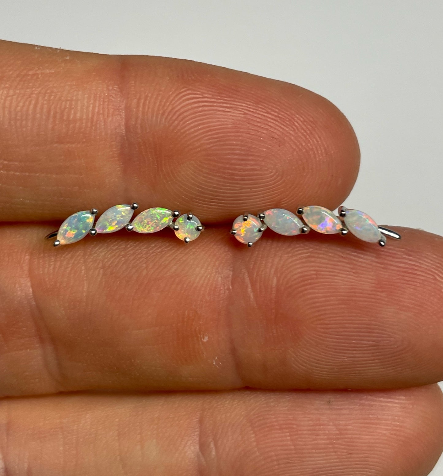 Celestial Climber Earrings - Sterling Silver