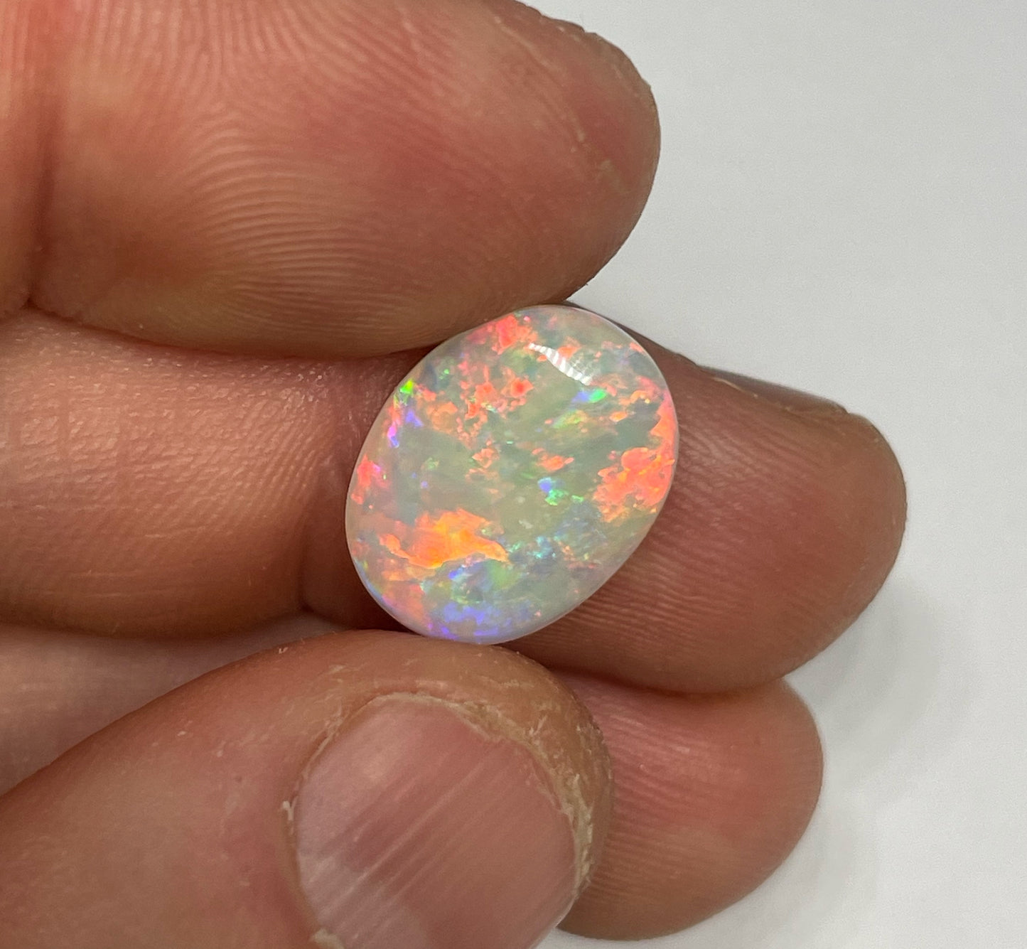 4.2ct Coober Pedy White Opal