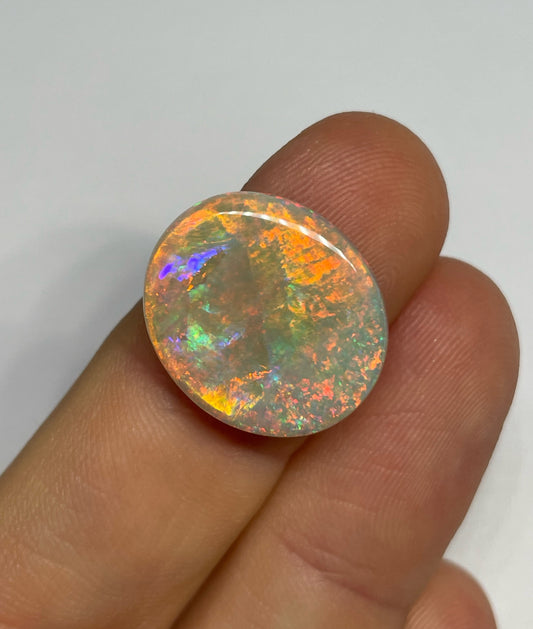 9.7ct Mintabie Dark Opal