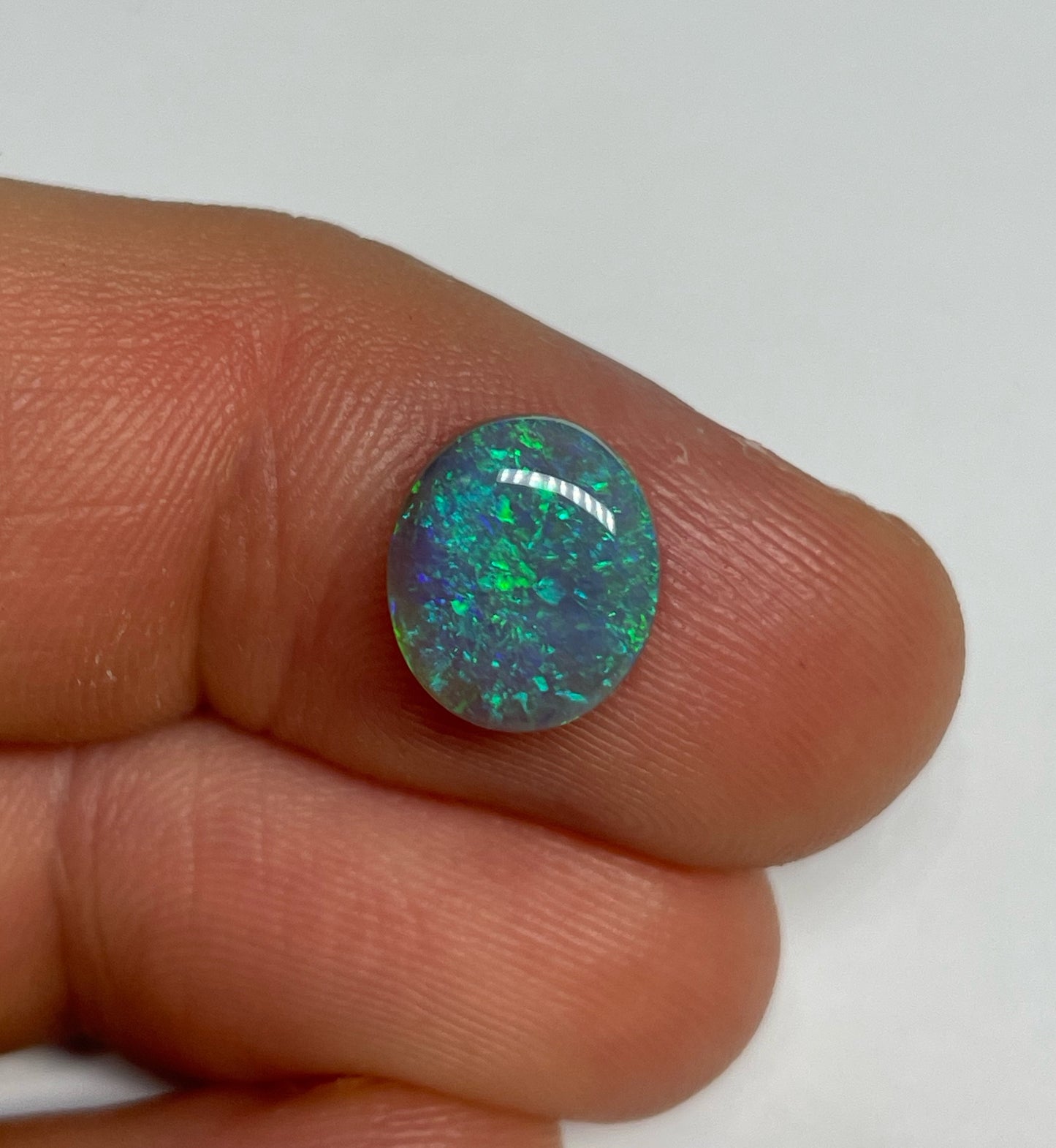 2.4ct Lightning Ridge Black Opal