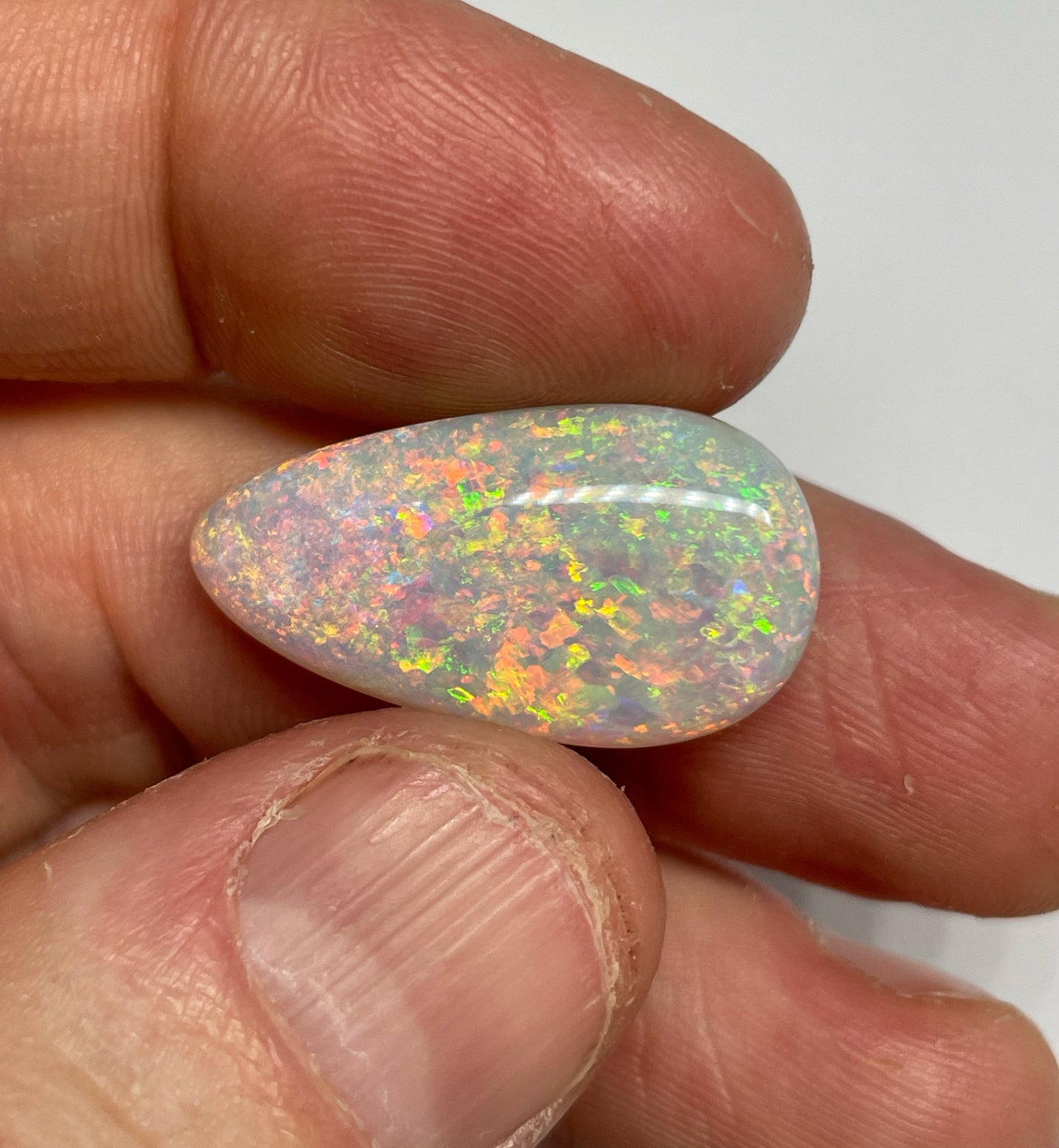 15.6ct Lambina White Opal