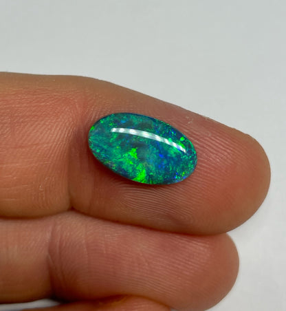 3ct Lightning Ridge Black Opal