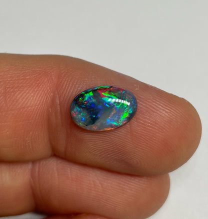 1.7ct Lightning Ridge Black Opal