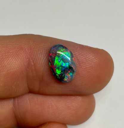 1.7ct Lightning Ridge Black Opal