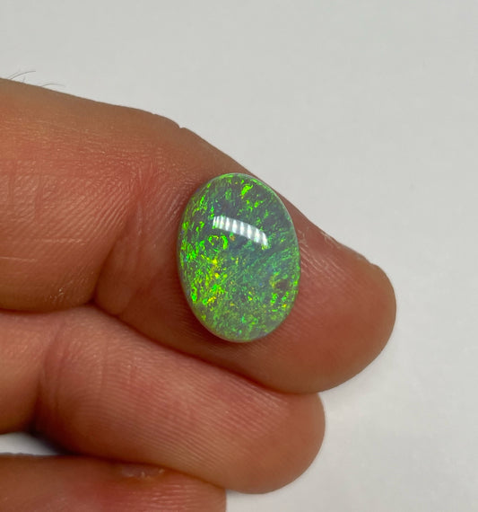 3.7ct Lightning Ridge Dark Opal