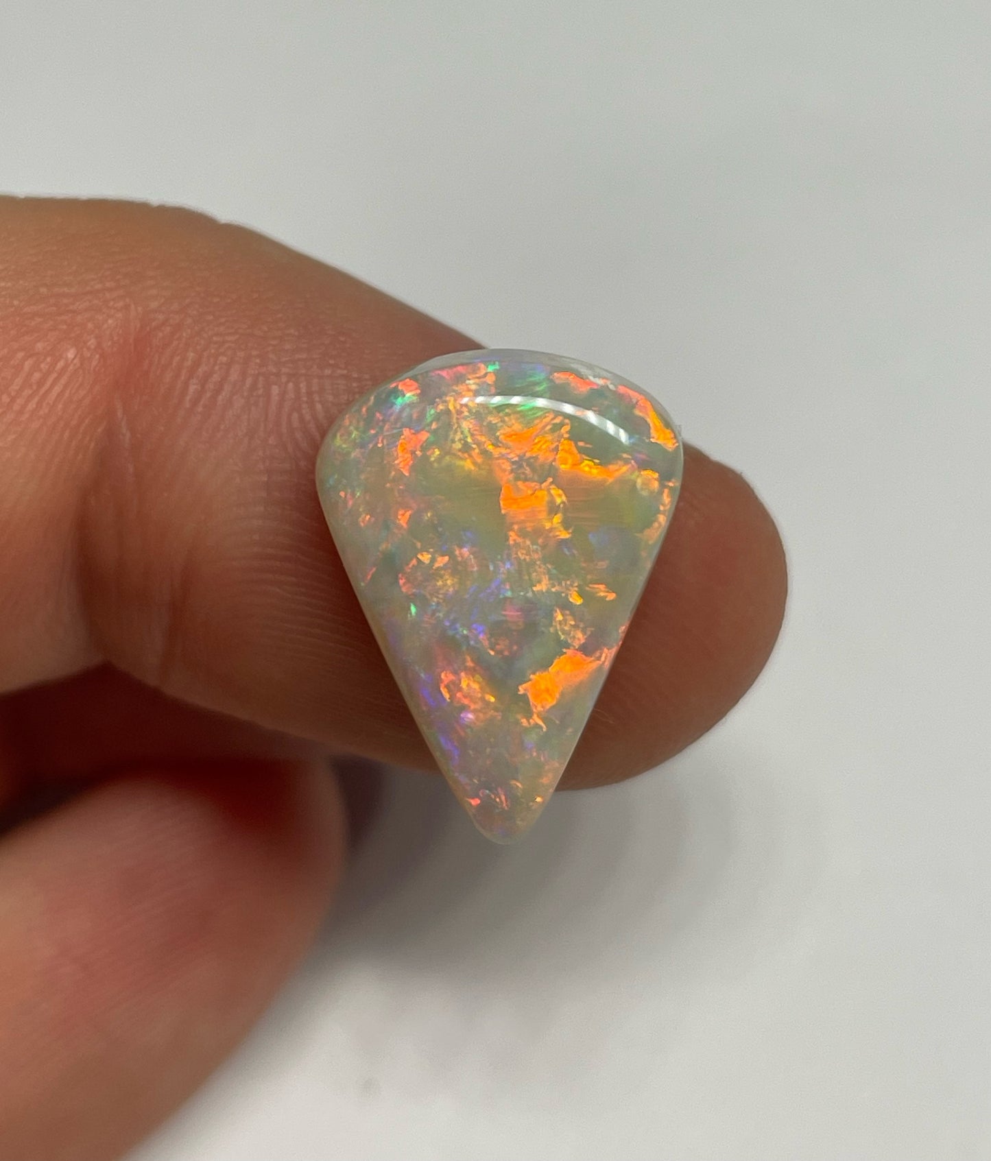 6.8ct Coober Pedy White Opal