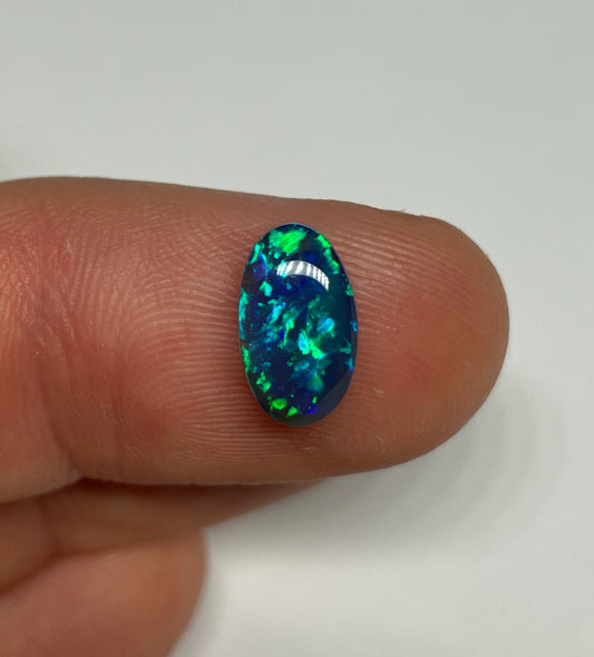 2.3ct Lightning Ridge Black Opal