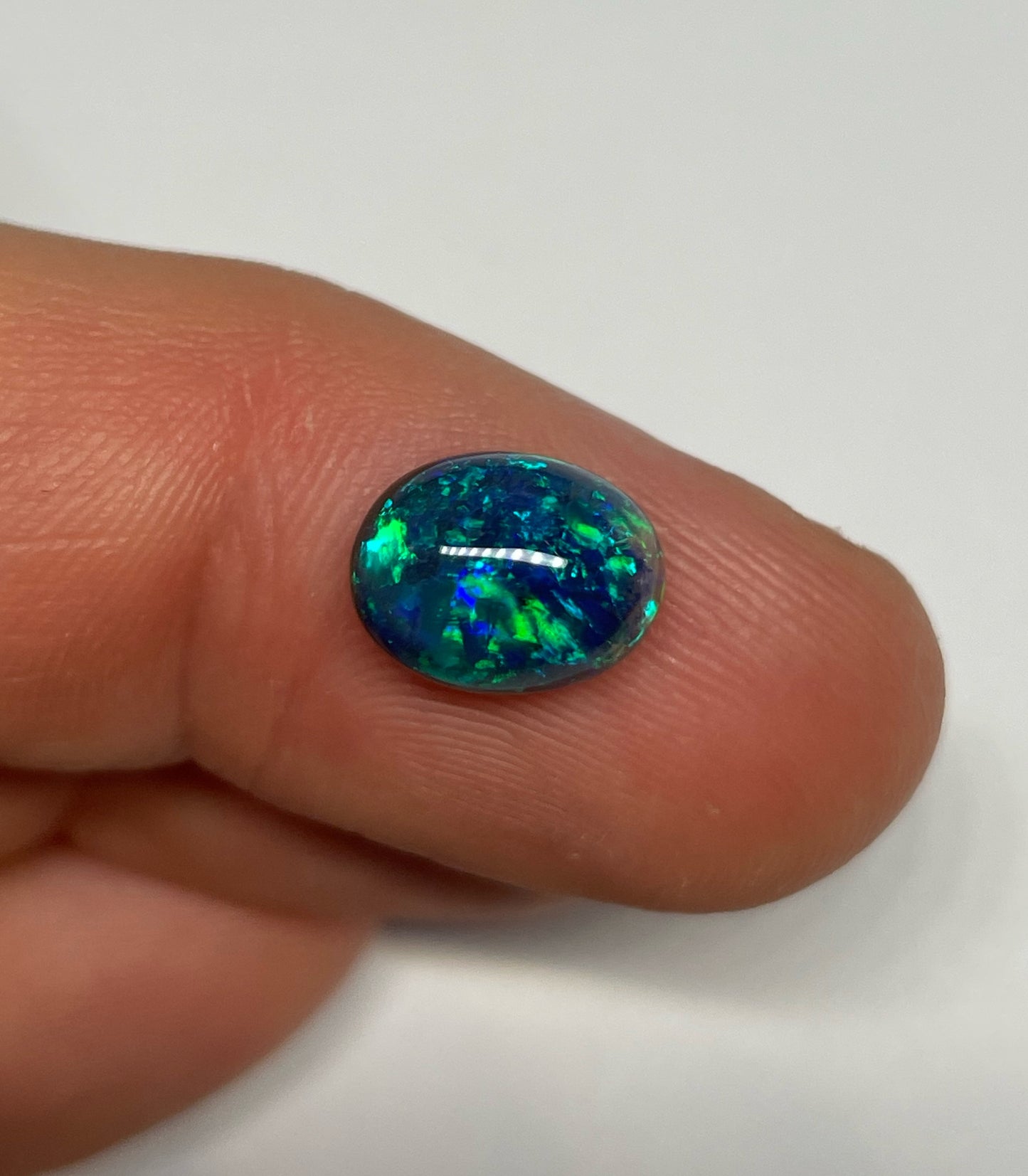 2.9ct Lightning Ridge Black Opal