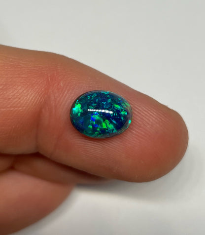 2.9ct Lightning Ridge Black Opal