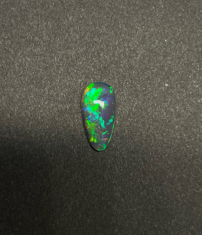 1.6ct Lightning Ridge Black Crystal Opal