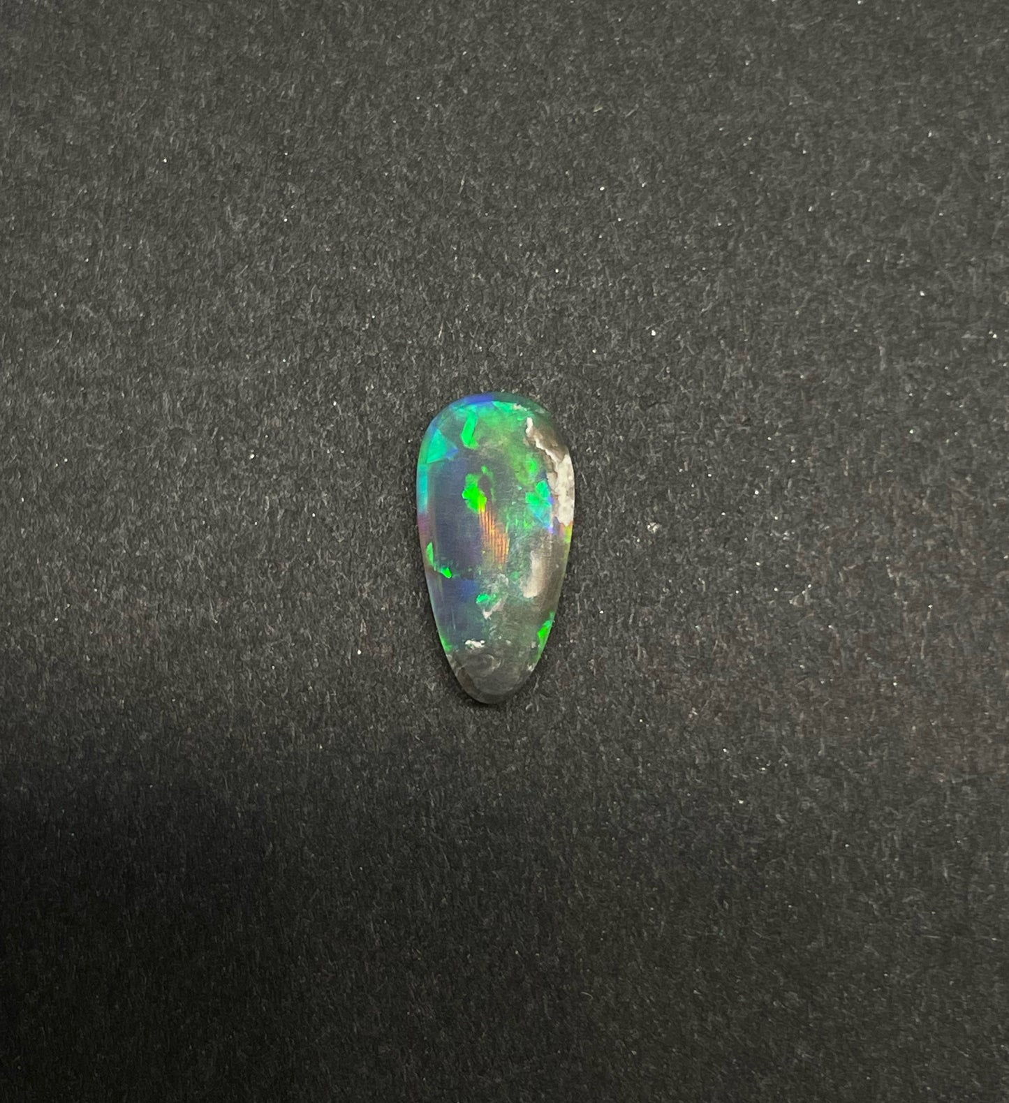 1.6ct Lightning Ridge Black Crystal Opal