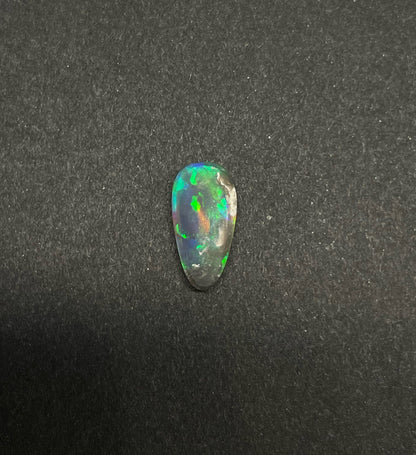 1.6ct Lightning Ridge Black Crystal Opal