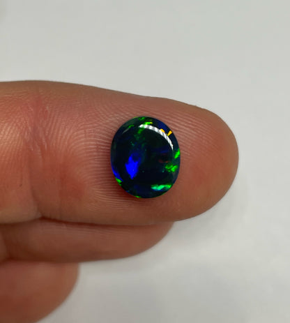 3ct Lightning Ridge Black Opal