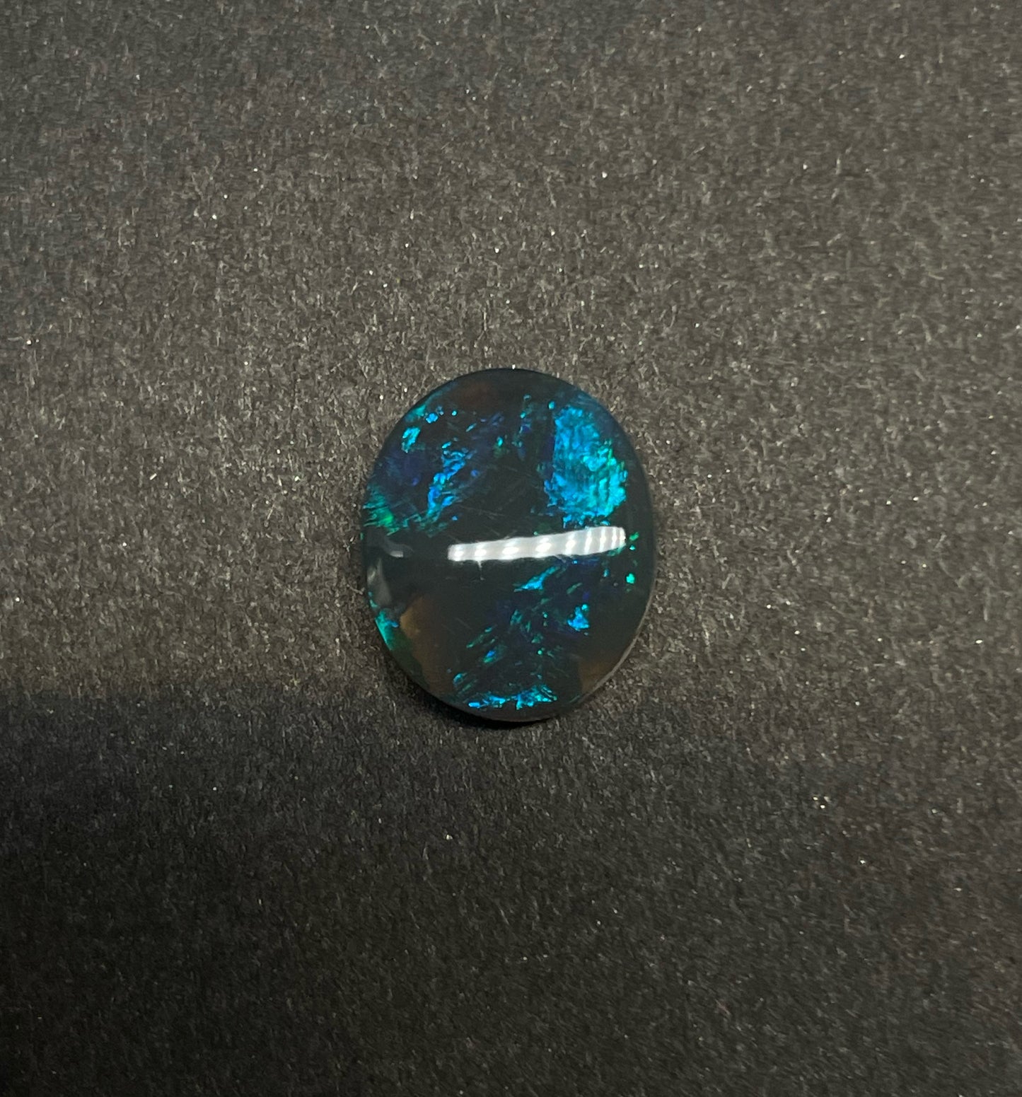 2.7ct Lightning Ridge Black Opal