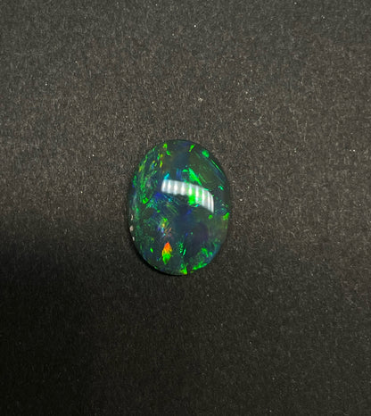 3.8ct Lightning Ridge Black Opal
