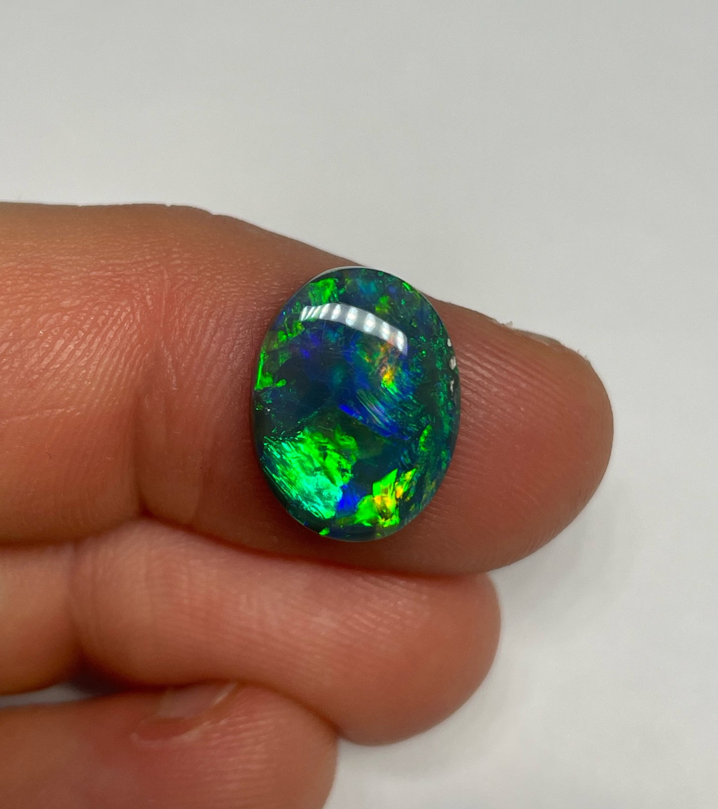 3.8ct Lightning Ridge Black Opal