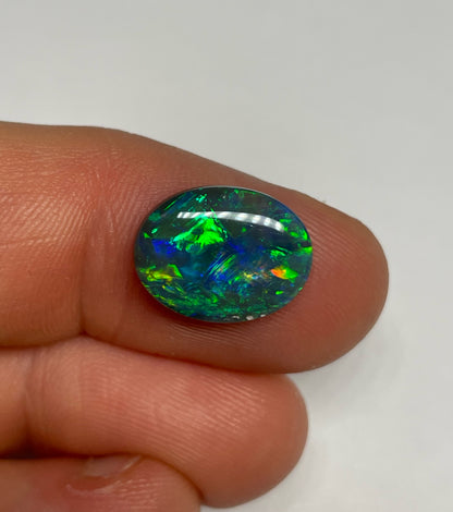 3.8ct Lightning Ridge Black Opal