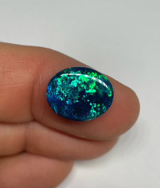 7.3ct Lightning Ridge Black Opal