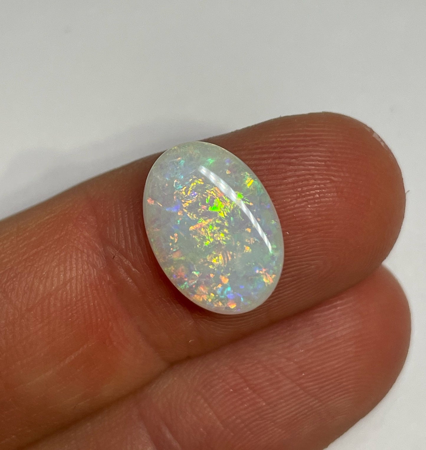 3.6ct Coober Pedy White Crystal Opal