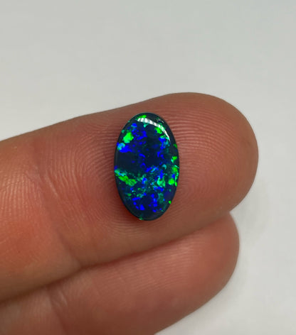3ct Lightning Ridge Black Opal