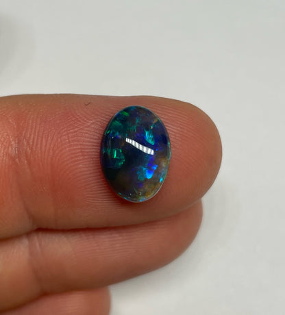 3.1ct Lightning Ridge Black Opal
