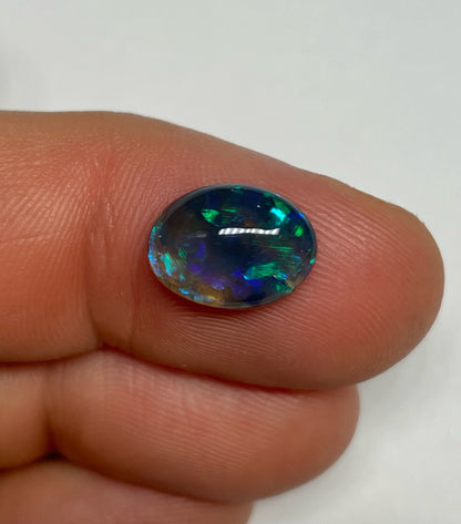 3.1ct Lightning Ridge Black Opal