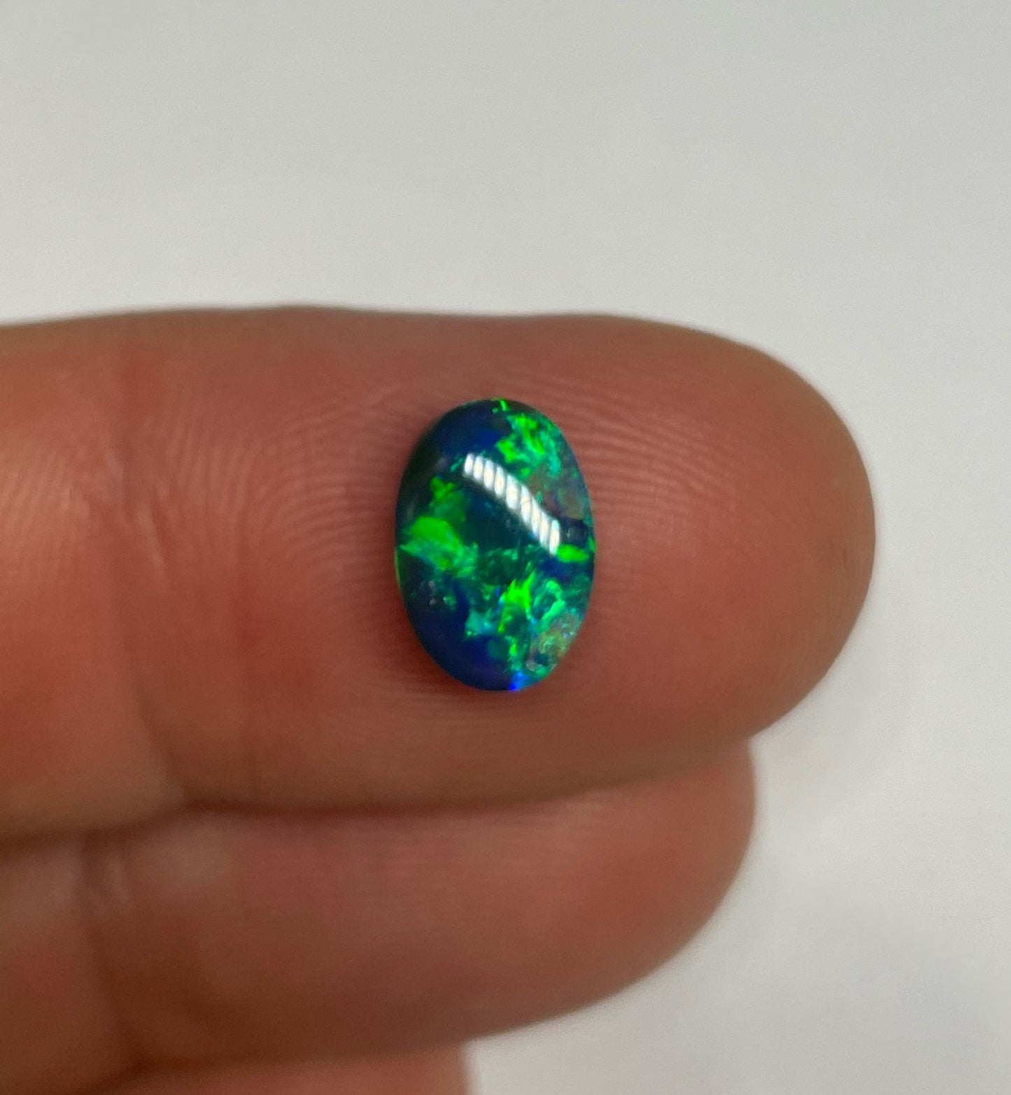 2.1ct Lightning Ridge Black Opal