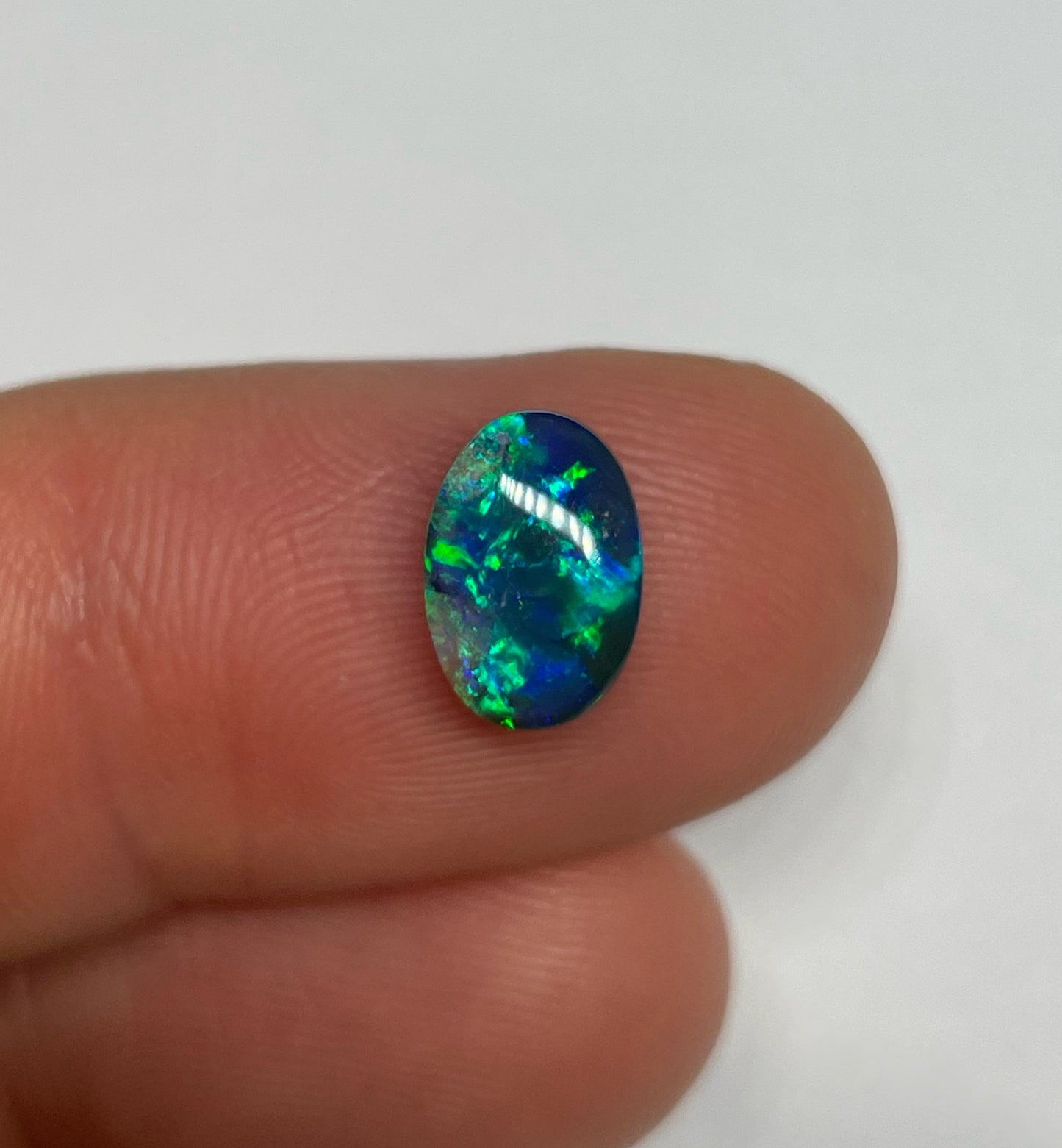 2.1ct Lightning Ridge Black Opal
