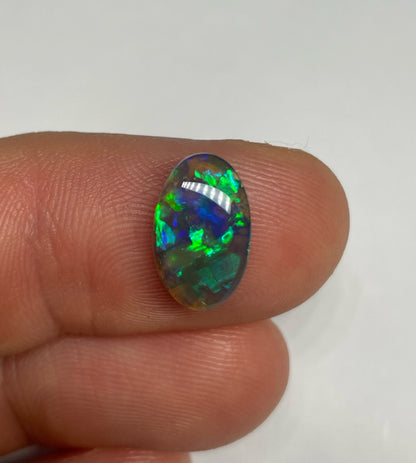 3.1ct Lightning Ridge Black Opal