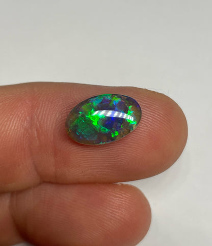 3.1ct Lightning Ridge Black Opal